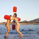 batons de combat geants gonblables