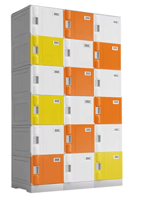 casier inoxydable en plastique ABS