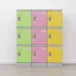 casiers inoxydables plastique ABS