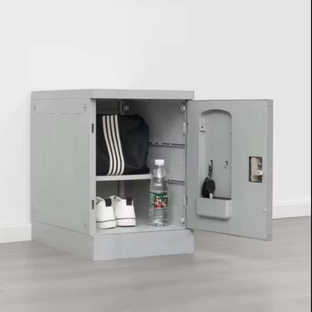 casiers inoxydables plastique ABS