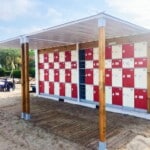 casier inoxydable en plastique ABS plage