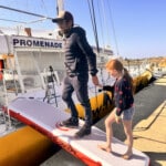 ponton gonflable - passerelle gonflable bateau