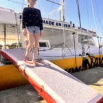 ponton gonflable - passerelle gonflable bateau