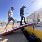 ponton gonflable - passerelle gonflable bateau