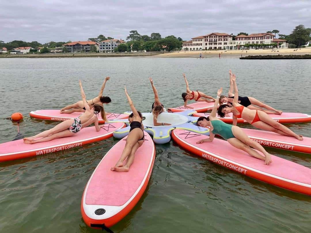 paddle yoga