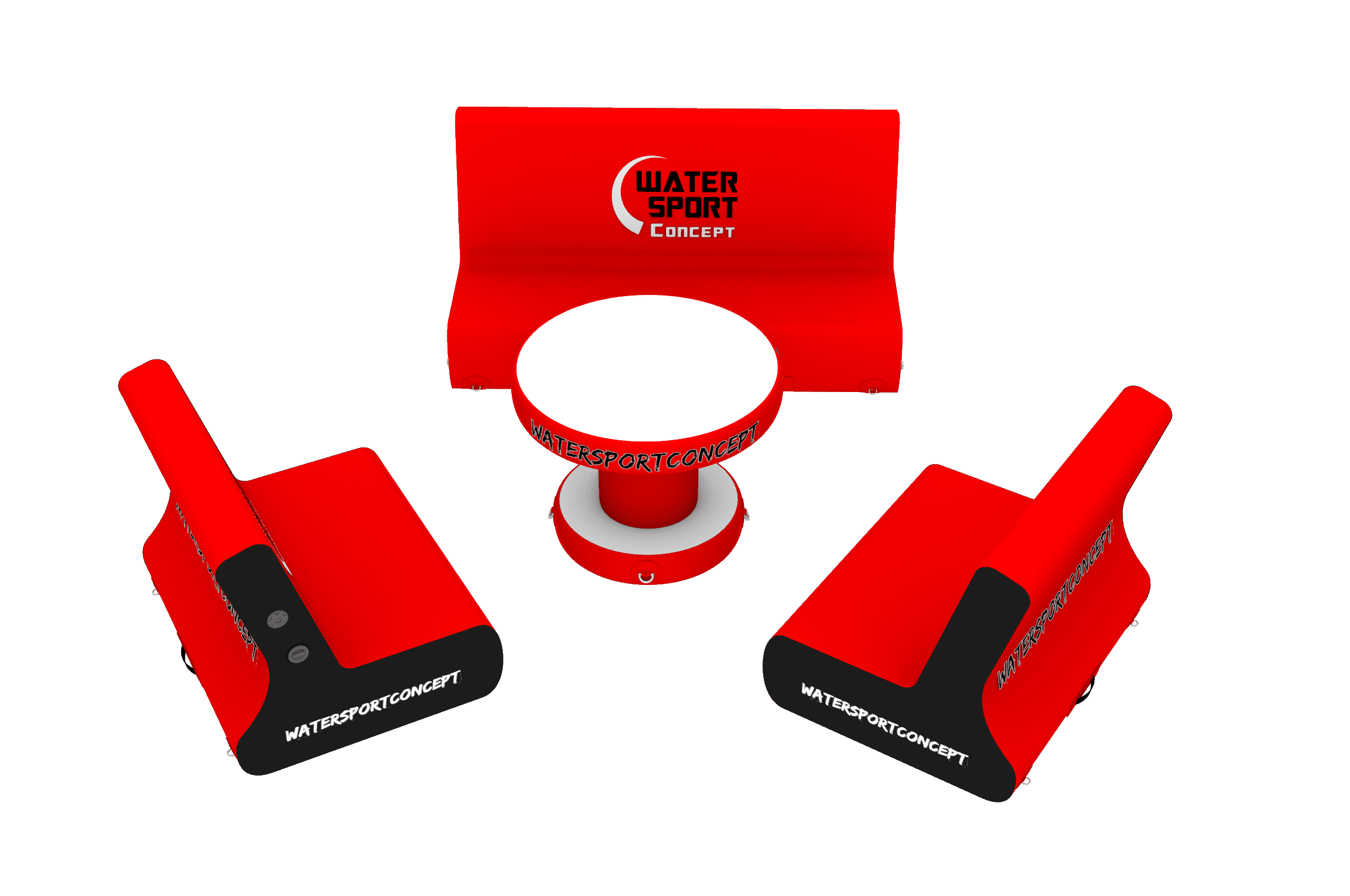 meuble gonflable personnalisé